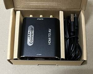 HDMI to AV変換 HDMI to RCA 変換 HDMIからアナログに変換アダプタ　変換コンバーター 送料無料 新品