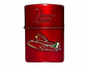 zippo (ジッポー) 紅の豚 ポルコロッソ スタジオジブリ 22年製 オイルライター レッド 赤/025