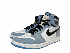 NIKE (ナイキ) AIR JORDAN 1 RETRO HIGH OG AJ1 エア ジョーダン1 スニーカー 555088-134 27cm US9 ユニバーシティブルー/028