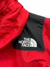 THE NORTH FACE (ザノースフェイス) GORE-TEX ゴアテックス マウンテン レインジャケット NPQ11501 M レッド×ブラック レディース/025_画像8