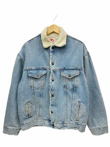 Levi’s (リーバイス) USA製 80s 90s デニムボアジャケット Gジャン 70609-0291 L ライトブルー メンズ/028