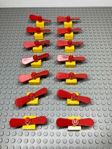 LEGO レゴバケツ　飛行機、ヘリコプター、プロペラパーツセットＡ