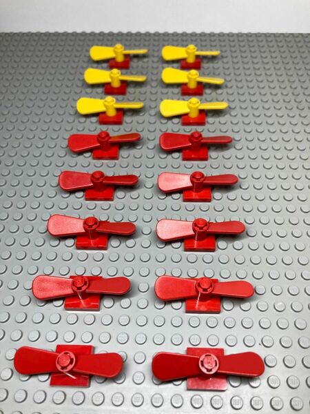 LEGO レゴバケツ　飛行機、ヘリコプター、プロペラパーツセットＢ