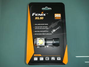 新品未開封　絶版　FENIX (フェニックス) HL50　LED ヘッドライト