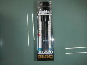 新品未開封　絶版　BIGBLUE (ビックブルー) AL220 ブラック　単三電池2本使用 スリム水中ライト 
