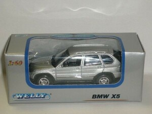 1/60 WELLY Collection BMW X5 серебряный 