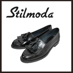 ○★新品 未使用 STILMODA タッセル ローファー 定番レザーシューズ 23cm○●