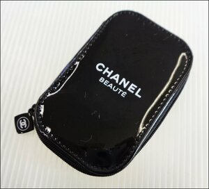 Bana8◆CHANEL/シャネル BEAUTE ネイルキット エナメルケース 黒 ノベルティ