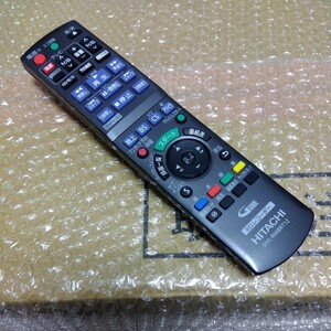 送料無料！全ボタン動作確認済み 日立 テレビリモコン N2QAYB000765