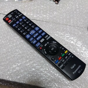 全ボタン動作確認済み 【匿名配送料230円！】 Panasonic パナソニック BD テレビリモコン n2qayb001086