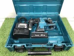 【中古品】★makita(マキタ) 26㎜36v充電式ハンマドリル (2.6Ahバッテリx2/充電器/ケース) HR262DRDX　IT1Y95DBMWP8