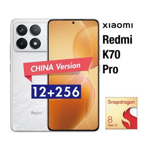 【新品】Xiaomi Redmi K70 Pro 12G/256G ホワイト 最新スナドラ8Gen3搭載