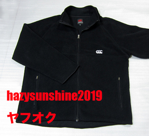 カンタベリー CANTERBURY フリース BLACK 黒 FLEECE USED 中古