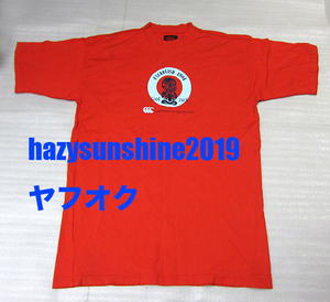 カンタベリー CANTERBURY Tシャツ オレンジ ORANGE GOOD LUCK 未使用品 T SHIRT サイズ XL