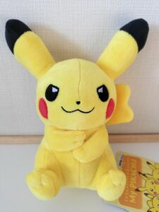 【ラスト/タグ付き新品未使用】マイピカチュウ キャプテンピカチュウ　腕組み　メス ぬいぐるみ PIKACHU ピカチュウ