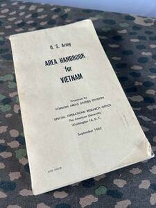 ベトナム戦争　当時資料　1960年代発行　公式マニュアル　コミック　戦略マニュアル　複数出品　グリーンベレー　NAM戦　Q