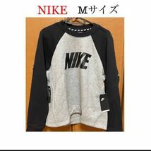 【新品未使用】 NIKE ナイキ スウェット トレーナー スポーツウェア Mサイズ(身長150～165 バスト84～88)_画像1