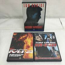 PY1215A ミッション・インポッシブル MISSION:IMPOSSIBLE/Mi:-2/M:i:ⅲ/DVD 3本セット セル版 日本語吹替 洋画 アクション トム・クルーズ_画像1