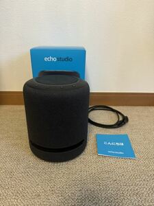 Amazon(アマゾン) Echo Studio (エコースタジオ)Hi-Fiスマートスピーカーwith 3Dオーディオ&Alexa