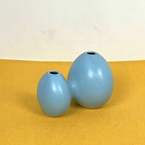 ●Japanese Modern Vase ジャパニーズモダン フラワーベース 花瓶 花器 一輪挿し 変形 ミッドセンチュリー 陶器 北欧 vintage 和モダン●の画像5