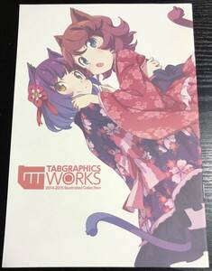 【絶版！希少！コンディション良好！】TABGRAPHICS WORKS 2014-2015 Illustrated Collection / TABGRAPHICS【レターパック各種対応】