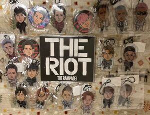 THE RIOT THE RAMPAGE CD アルバム EXILE TRIBE Blu-ray BD キーホルダークリアチャーム