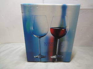 【DIVA SCHOTT ZWIESEL 2 Beaujolais Glasses ワイングラス 2客セット】未使用品