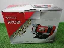 比較的きれいな品★RYOBI ミニ卓上グラインダ 軽作業用 DIY用 TG-30 コード式 研削 研磨 ツヤ出し 電動工具 リョービ 傷や汚れあり 中古品_画像10