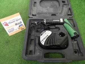 ★日立工機★ 3.6V コードレスドライバードリル 充電式 1.5Ahリチウムイオン電池、急速充電器 ケース付 DB3DL2(2LCSK) 中古品 231223