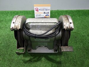 リョービ 両頭グラインダー G-6 電動工具 研削 研磨機 動作確認済 RYOBI 現状渡し品 中古品 231224