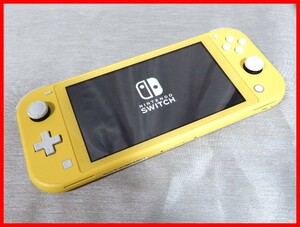 Nintendo Switch Lite HDH-001 イエロー 任天堂 スイッチ ライト 　初期化済み 　動作確認済　本体のみ★G695