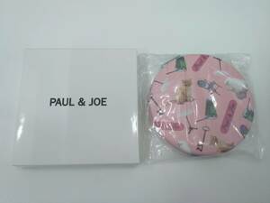 保管品 PAUL＆JOE ポールアンドジョー ノベルティ ミラー アニバーサリー ピンク