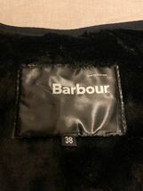 Barbour / SL ファー ライナーベスト サイズ38 / 中古美品バブアー ブラック _画像2
