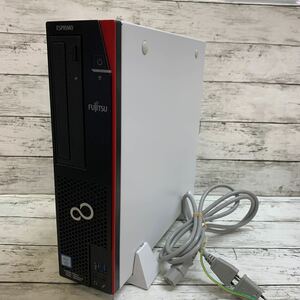 【中古品】FUJITSU ESPRIMO D588/CX Core i3-8100 Windows 10 Pro 4GB 富士通 FMVD4505JP 初期化済 デスクトップ 本体のみ パソコン