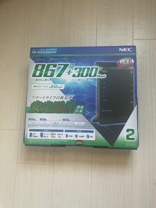 【最終価格】【極美品】NEC 無線LAN ルーター　 Aterm WG1200HP3 PA-WG1200HP3