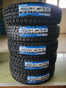 オブザーブW/T-R185/85R16 105/107N LT 新品未使用ジムニー2023年製造完全売り切り一円スタート五本トーヨータイヤスタッドレス冬タイヤ