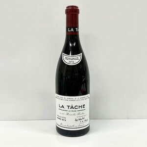 酒 ワイン LA TACHE ラ・ターシュ 2012 ドメーヌ・ド・ラ・ロマネ・コンティ 750ml 未開封品 KJJ