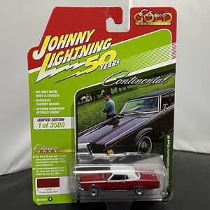 ジョニーライトニング リンカーン コンチネンタル マークⅢ レッド 1969 1/64 赤 フォード Lincoln Continental 未開封品 未使用品 MarkⅢ