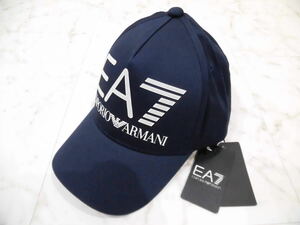 【新品未使用品タグ付】 EA7 EMPORIO ARMANI キャップ エンポリオ アルマーニ ネイビー UNI 275916 1P104 00035 GA HAT ハット 帽子 