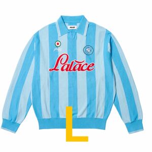 Lサイズ PALACE Vesuvio Knit "Blue"パレス ヴェスヴィオ ニット ブルー 青 skateboards