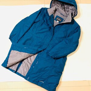 EDDIE BAUER　エディバウアー　ナイロン ロング コート　パーカー/フーディー　ブルー/青系　XLP　Item# 912352