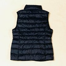 美品　UNIQLO　ユニクロ　LIGHT WEIGHT DOWN　軽量 ダウン ベスト　ブラック/黒　L_画像6