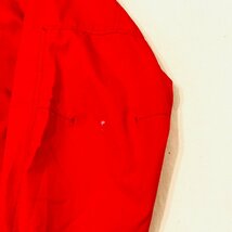 Munsingwear　Grand Slam　マンシングウェア グランドスラム　DESCENTE製　ロゴ 刺繍　ジップアップ ジャケット　レッド/赤　LL_画像5