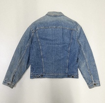 ●90s Levi’s リーバイス Gジャン デニムジャケット 裏地あり 70506-0316 刻印527 スモールe USA製 サイズ40 ブルー系 メンズ 1.3kg●_画像2