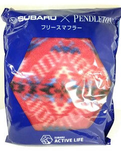 【送料無料】SUBARU × PENDLETON フリースマフラー 非売品 ①