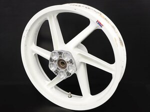 激安！HRC RS250R純正マグネシウムリアホイール/3.50×18！NF5/1987年式 検:NSR250R/MC16/MC18/MC21/MC28/NX5