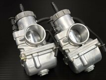 激安！HRC RS250R純正ケイヒン製PE38キャブレターAssy/PJ付き/OH済み！NF5/1987年式 検:NSR250R/MC16/MC18/MC21/MC28/NX5_画像4