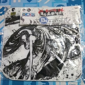 ワンピース ONE PIECE 悪魔の実の能力者達 一番くじ B賞 墨式タオル ハンコック 未開封新品 ミニ ハンド ハンカチ タオル