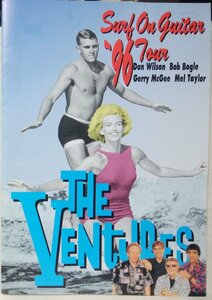 ★★THE VENTURES SURF ON GUITAR TOUR 96★ジェリーマクギー / メルトーメ 直筆サイン付★中古本 [3307BOK