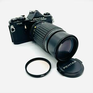 PENTAX ME ボディ レンズ smc PENTAX-M ZOOM 1：4 75-150㎜ 動作未確認 中古品 現状品 黒 黒ボディ 趣味 コレクション フィルムカメラ 6692